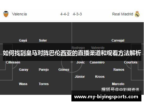 如何找到皇马对阵巴伦西亚的直播渠道和观看方法解析