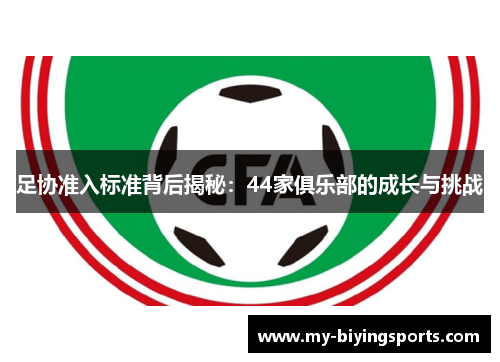 足协准入标准背后揭秘：44家俱乐部的成长与挑战